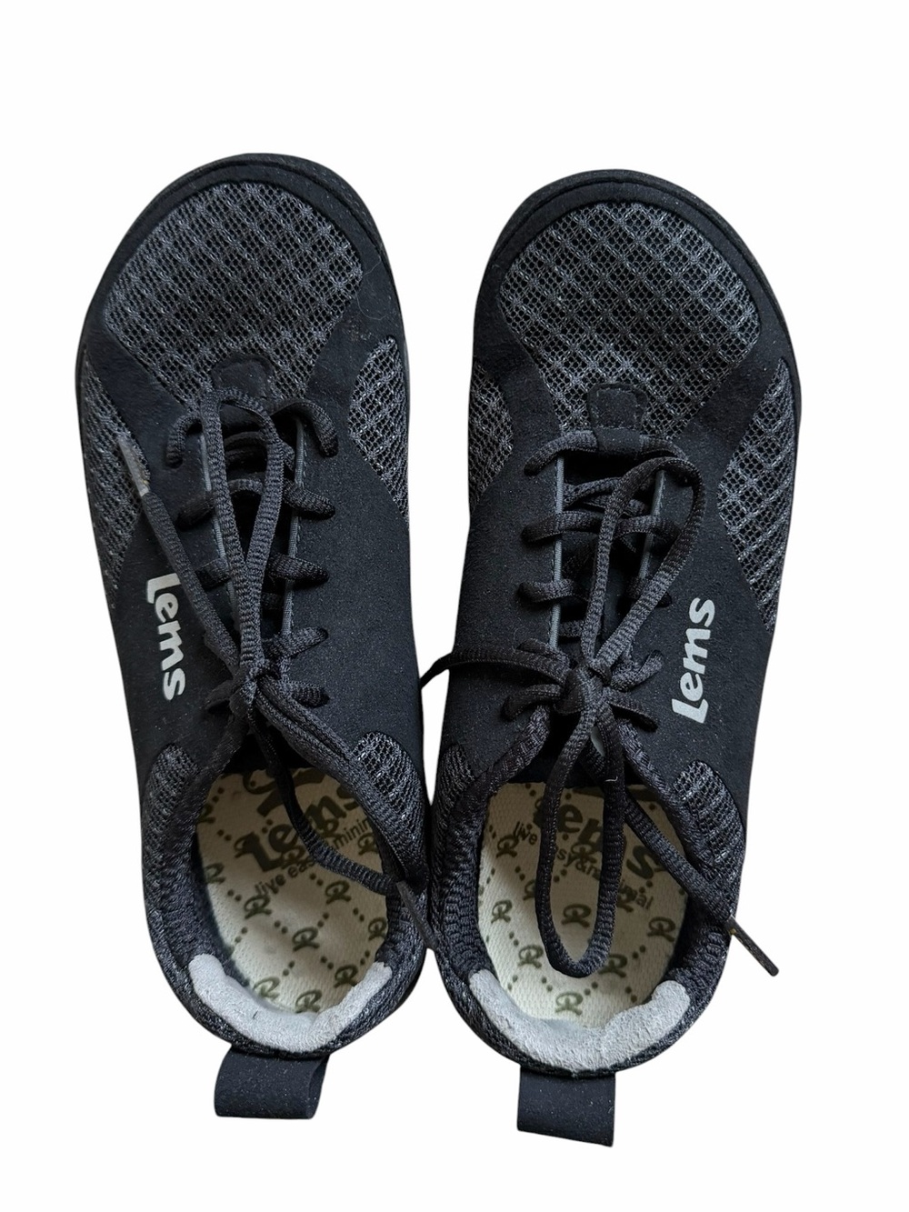 Lems Primal 2 Barefoot Shoes Women’s 8.5 EU 40 Black Zero Drop Wide Toe Box